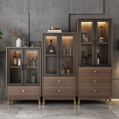 Display Storage Kitchen Cabinet Sideboard Console Living Room Buffet Glass Cupboard Closet Alacenas Para Cocina Mueble Furniture