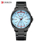 CURREN New Watches for Men Top Brand Luxury Fashion Business Quartz Men’s Wristwatch Stainless Steel Waterproof Sports Clock