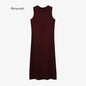 Winter set design woman clothing Cable knitted Tops + Satin Dress