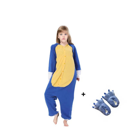 Hedgehog PAJAMASE Kids Blue Women Onesie Adult Fleece Cartoon Cosplay Costumes Family Jumpsuit Birthday Pijama Raccoon Kigurumi