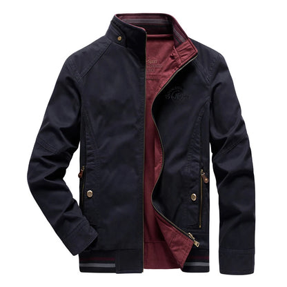 DIMUSI Double-Sided Military Jacket