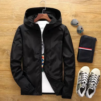 Men's hooded jacket