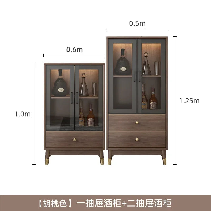 Display Storage Kitchen Cabinet Sideboard Console Living Room Buffet Glass Cupboard Closet Alacenas Para Cocina Mueble Furniture