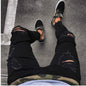 2025 New Skinny Jeans Light Blue Black Ripped Stretch Men's Pencil Pants Premium Brand Ropa Hombre S-XXXL Trousers Men