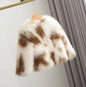 Little Girls Faux Fur Coat Warm Winter Coats Thick Fox Fur Jacket Korean Fashion Kids Plush Outerwear Child High Quality Outwear