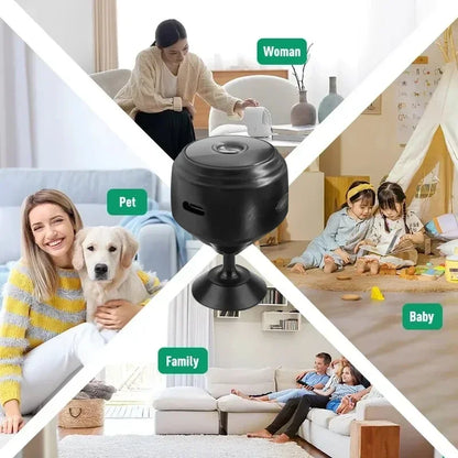 A9 Mini Camera HD 720P Intelligent Home Security IP WiFi Camera Monitor Mobile Remote Camera Mobile Remote Application