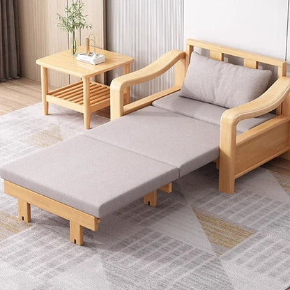 Custom Grey Color Comfortable Foldable Sleeper Sofa Bed OEM Pull-out Couch Extra Storage sofa extendible