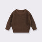 0-6T Newborn Kid Baby Boy Girl Winter Clothes Toddler Baby Sweater Infant Knit Pullover Top Casual Basic Top Knitwear Outfit