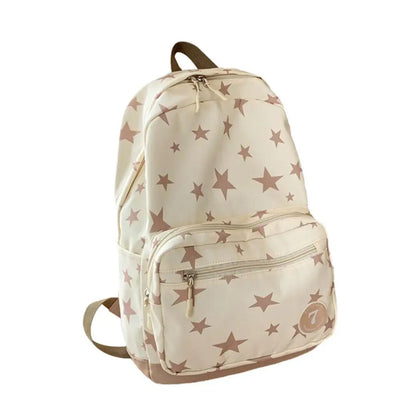 Star Backpack For Women Men, 17 Inch Star Laptop Backpack College Bag Cute Travel Backpack Student Back To School Casual Bo U1E8