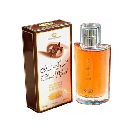 Hot Sales Al-Rehab Choco Musk Eau de Parfum Spray for Women Arabian Dubai Perfume Cologne Fragrance Luxury Crown Perfumes 50ml