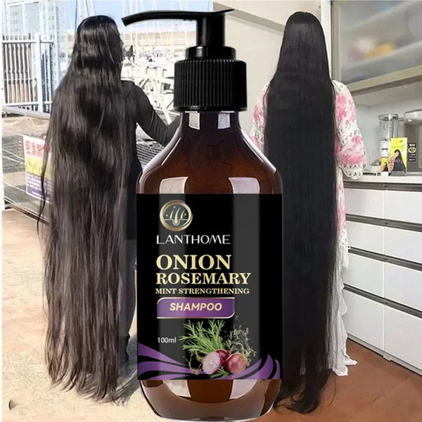 Hair Growth Thickening Shampoo Hair Growth Deep Cleansing Volumizing Shampoo Rosemary Onion Shampoo Hair Thickening Care Product