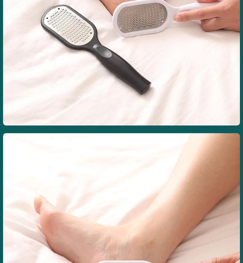 Hot Colossal Foot Scrubber File Rasp Spa Dead Skin Callus Remover Stainless Steel Grater Care Pedicure Tool Restore Feet Product