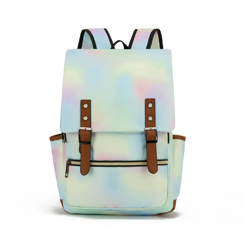 Vintage 16 inch Laptop Backpack Women Canvas Bags Men canvas Travel Leisure Backpacks Retro Casual Bag School Bags For Teenagers