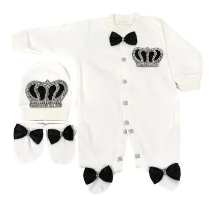 3pcs Newborn Baby Boy Outfits Set Kids Clothing Real Cotton Infant Care Products Body Suit Shirt Pants (GREAT BABY SHOWER GIFT)