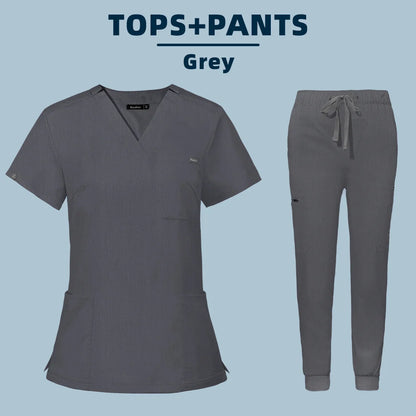 Wholesale Operating Room Medical Uniform Scrubs Hospital Working Scrubs Set Medical Supplies Nurse Dental Surgery Suit Workwear