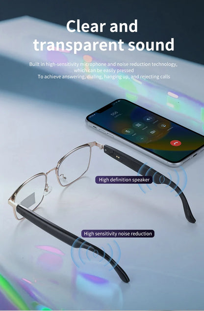 Fashion Sunglasses GS06 Smart Color-changing Bluetooth Glasses Color Change In 3 Seconds For Call/Music /Driving/Navigation