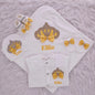 5pcs Newborn Baby Lace Girl Outfits Set Kids Clothing Real Cotton Infant Care Products Body Suit Shirt Pants