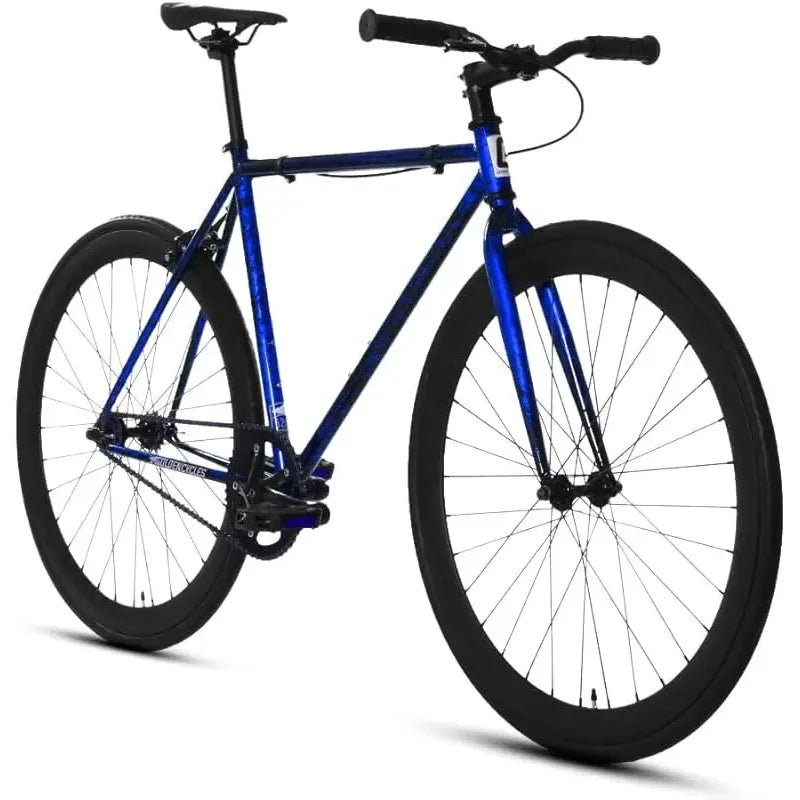 Fixed Gear Single Speed - Perfect Urban Commuter Bicycle With Front Rear Brakes - Ideal For Teens And Adults