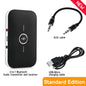 Upgraded Bluetooth 5.3 Audio Transmitter Receiver RCA 3.5mm AUX Jack USB Dongle Music Wireless Adapter For Car PC TV Headphones