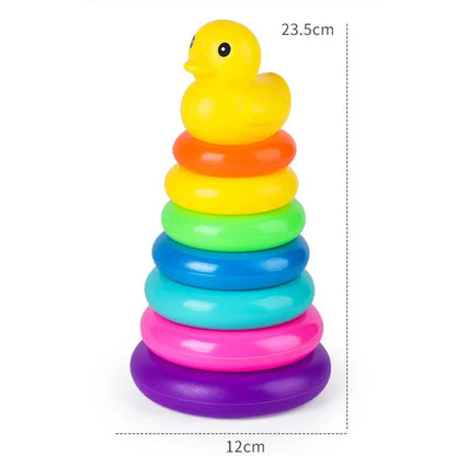 Montessori Baby Toy Rolling Ball Tower Montessori Educational Games For Babies Stacking Track Baby Development Toys 1 2 3 Years (Toy)