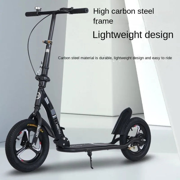 TULX Motion Foldable Scooter Is Suitable For Teenager Adult Be Used As A Campus Or Work Commuting Vehicle For Convenient Travel