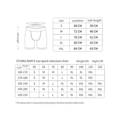 1pcs Fashion Printed Men's Briefs Boxer Briefs Cueca Men's Underwear Briefs Sexy S-XXL Men's Boxer Briefs