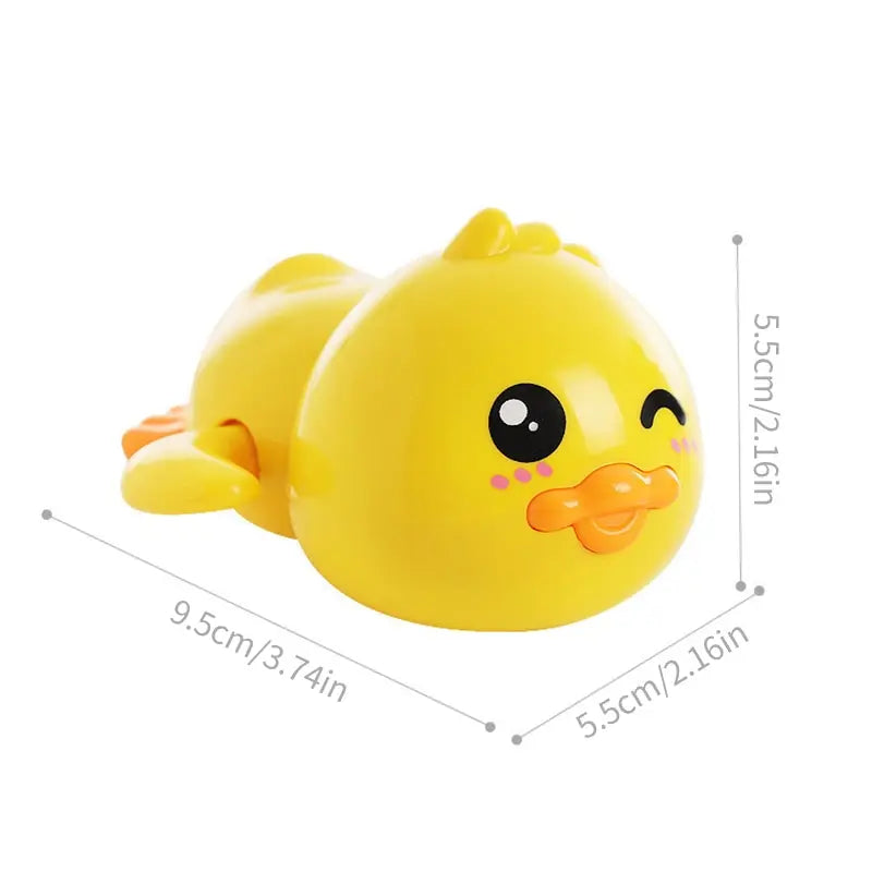 Bath Toy Cute Animal Clockwork Bathtub Swimming Pool Toy. Floating Wind Up Swimming Duck Pool Toys For Preschool Toddler