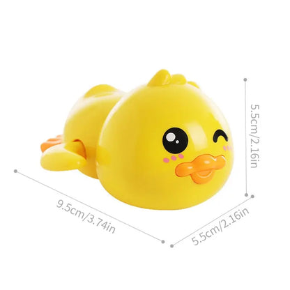 Bath Toy Cute Animal Clockwork Bathtub Swimming Pool Toy. Floating Wind Up Swimming Duck Pool Toys For Preschool Toddler