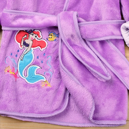 New Autumn and Winter Children Pijama Girl mermaid Infantil Kids Warm Pyjamas Boys Baby Girls Animal Flannel Sleepwear Robe