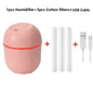 Ultrasonic Mini Air Humidifier Aroma Essential Oil Diffuser For Car USB Fogger Mist Maker with LED Night Lamp Home Appliance