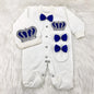 3pcs Newborn Baby Boy Outfits Set Kids Clothing Real Cotton Infant Care Products Body Suit Shirt Pants (GREAT BABY SHOWER GIFT)