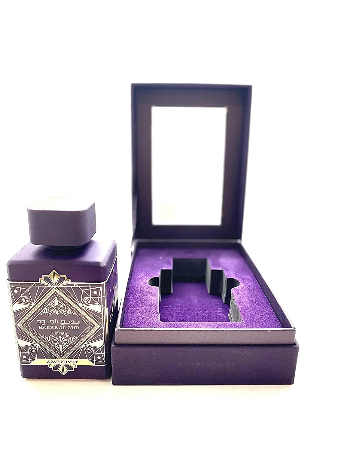 100ml Original Bade'e Al Oud Amethyst Perfume for Men Long Lasting Fragrance High Quality Arabic Perfume for Men