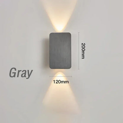 Nordic LED Wall Lights Bedroom Children's Room Entrance Hall Living Coffee Bar Aisle Corridor Gallery Study Loft Indoor Ligthing