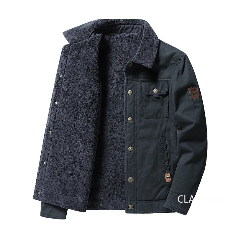 Men's Wool-Lined Winter Jacket