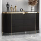 Custom，Light Luxury Modern Slate Sideboard Home Furniture Living Room Against The Wall Gold Console Table Storage Storage Cabine