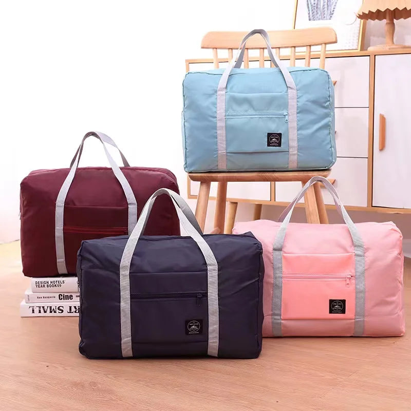 Oxford Foldable Travel Bags Unisex Large Capacity Luggage Bags For Women Waterproof Handbags Men Travel Tote Bags 2025 New