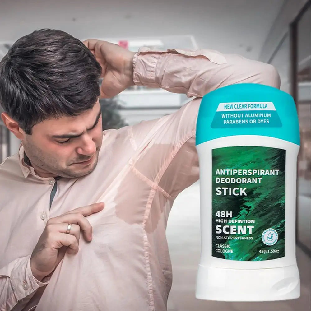 Antiperspirant Stick Roll-On Refreshing Cream For Men Odor Personal Care Products For Party Working Dating Traveling Exercising