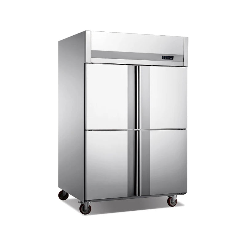 Air Cooling 4 Door Upright Commerical No Frost Upright Freezer Kitchen Upright Freezer Refrigerator Factory Price