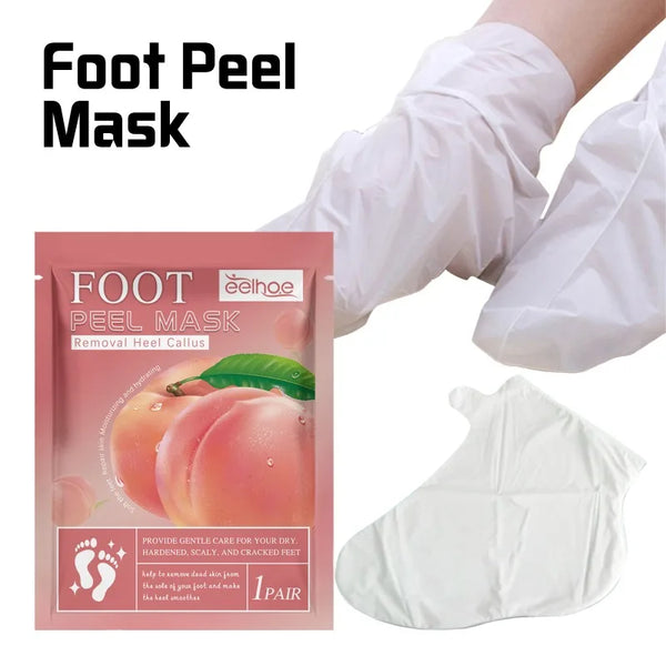 Pair Exfoliating Feet Mask Exfoliating Foot Peel Mask Socks Pedicure Peeling Dead Skin Remover Feet Mask Peel Moisturizing Care