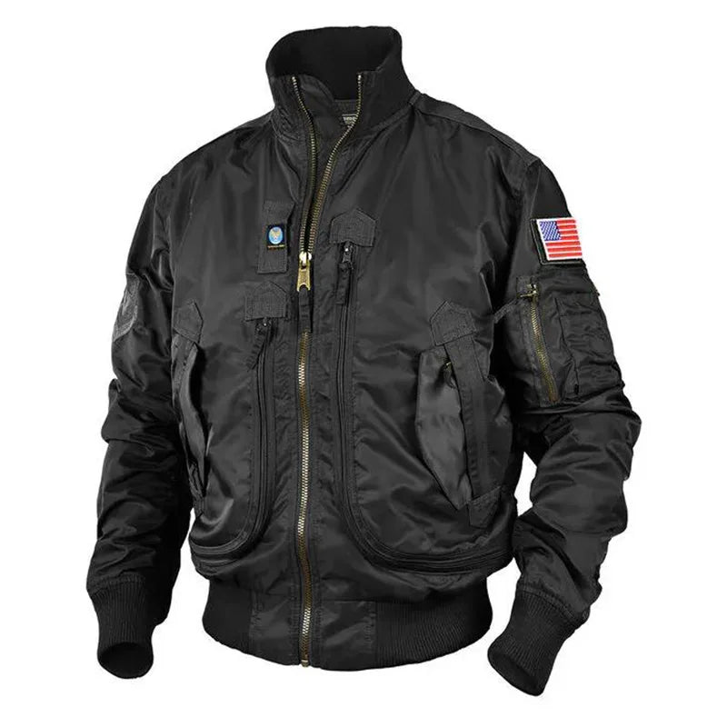 Autumn MA1 Waterproof Bomber Jacket