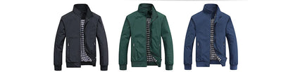 Men's Lightweight Casual Windbreaker Jacket