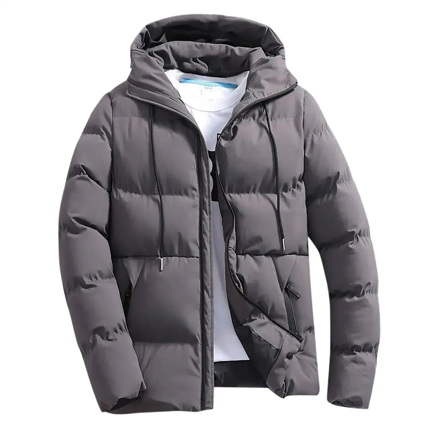 Men's Hooded Thick Puffer Jacket