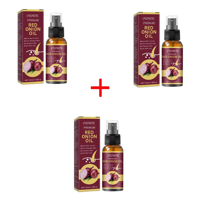 Hair Growth Serum Spray Prevent Hair Loss Scalp Treatment Improve Alopecia Strengthening Anti Dry Frizz Red Onion Essential Oil