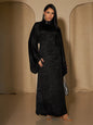 Shiny Satin Abaya Dubai Luxury Muslim Islam Abayas For Women Kaftan Dress Caftan Marocain Femme Vestidos