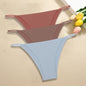 Women Seamless Panties Sexy Low Rise Briefs for Female Mluti Colors Breathable Lingerie Ice Silk No Trace Underwear Soft S-XL