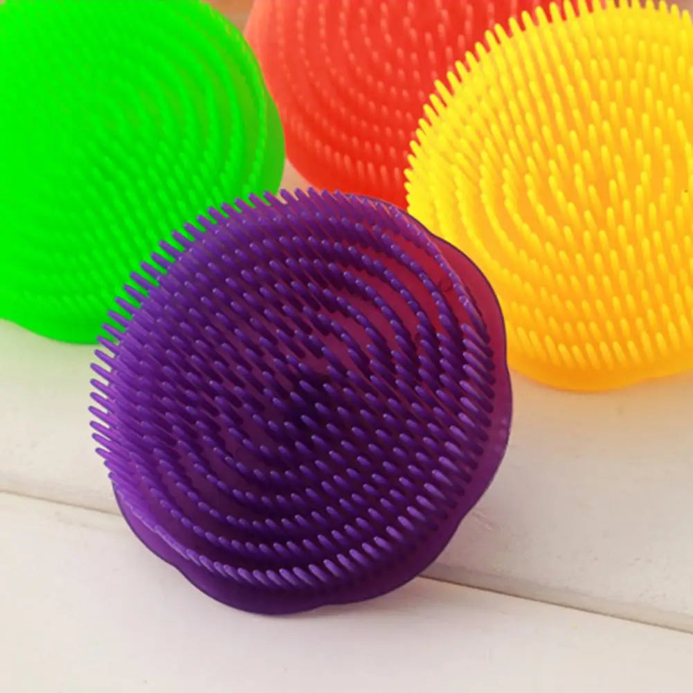 Soft Silicone Shampoo Brush Head Massage Brush Personal Care Bathroom Products Hair Washing Hair Scalp Massage Comb