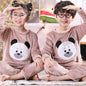 2025 Children Fleece Pajamas Warm Flannel Sleepwear Girls Boy Nightwear Coral Fleece Kids pijamas Homewear Winter Pyjama