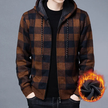 Men Sweater Jacket Fashion Winter