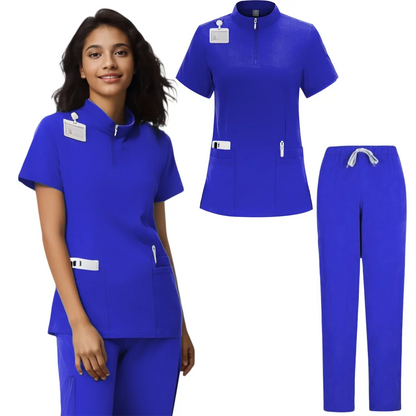 Medical Uniform Scrubs Nursing Wholesale Designer Operating Room Health Medical Blouses Scrub Set Women Scrubs Women Jogger Set