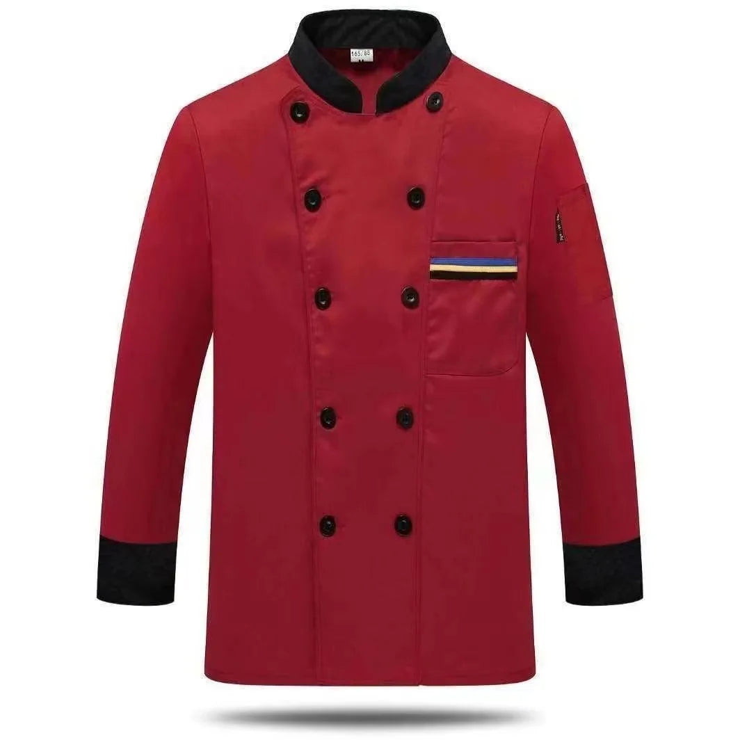 Professional Short/LONG Sleeve Chef Jacket for Food Service Industry Restaurant Chef Coat  Chef Jacket Uniform